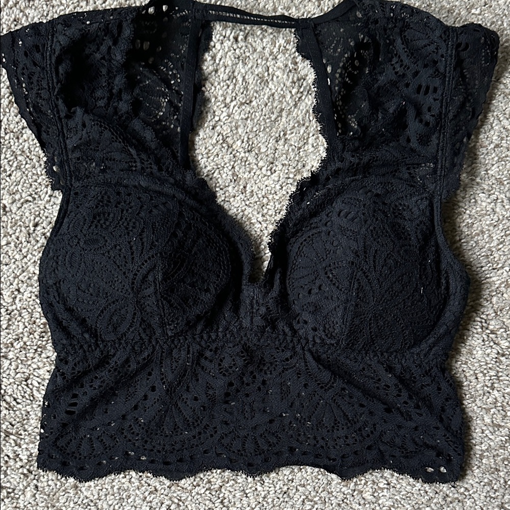 Gilly Hicks Black Lace Bralette